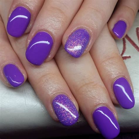 purple color nail art designs|purple nail pics.